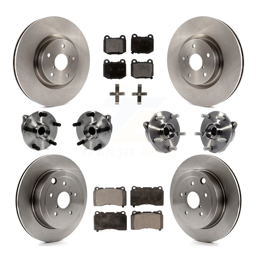 Transit Auto KBB-110401 Wheel Bearing and Hub Assembly for 2008-2017 Subaru WRX STI, Subaru Impreza - Front and Rear product image