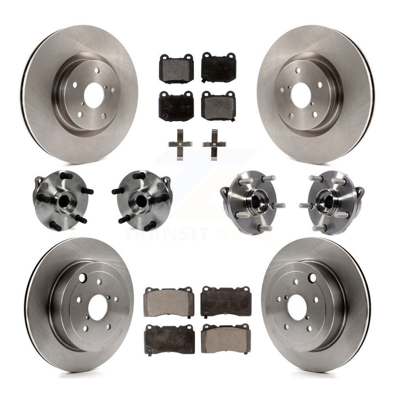 Transit Auto KBB-110401 Wheel Bearing and Hub Assembly for 2008-2017 Subaru WRX STI, Subaru Impreza - Front and Rear product image