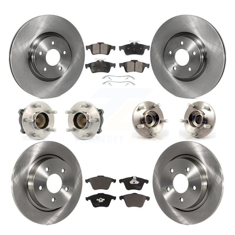 Transit Auto KBB-110407 Wheel Bearing and Hub Assembly for 2005-2013 Volvo S40, Volvo V50, Volvo C70 - Front and Rear product image