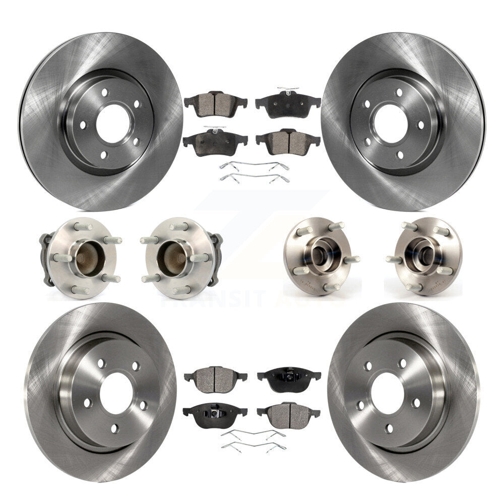 Transit Auto KBB-110408 Wheel Bearing and Hub Assembly for 2004-2013 Volvo S40, Volvo V50, Volvo C30 & more - Front and Rear product image