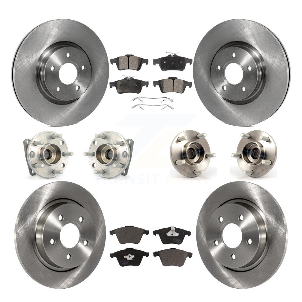 Transit Auto KBB-110409 Wheel Bearing and Hub Assembly for 2005-2010 Volvo S40, Volvo V50 - Front and Rear product image