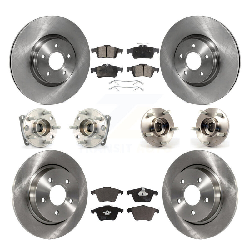 Transit Auto KBB-110409 Wheel Bearing and Hub Assembly for 2005-2010 Volvo S40, Volvo V50 - Front and Rear product image