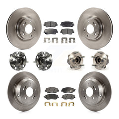 Transit Auto KBB-110413 Wheel Bearing and Hub Assembly for 2009-2010 Hyundai Genesis - Front and Rear product image