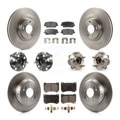 Transit Auto KBB-110416 Wheel Bearing and Hub Assembly for 2009-2010 Hyundai Genesis - Front and Rear product image