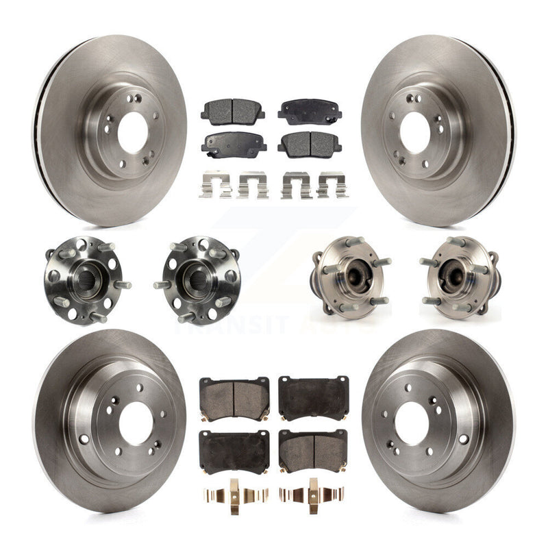 Transit Auto KBB-110416 Wheel Bearing and Hub Assembly for 2009-2010 Hyundai Genesis - Front and Rear product image