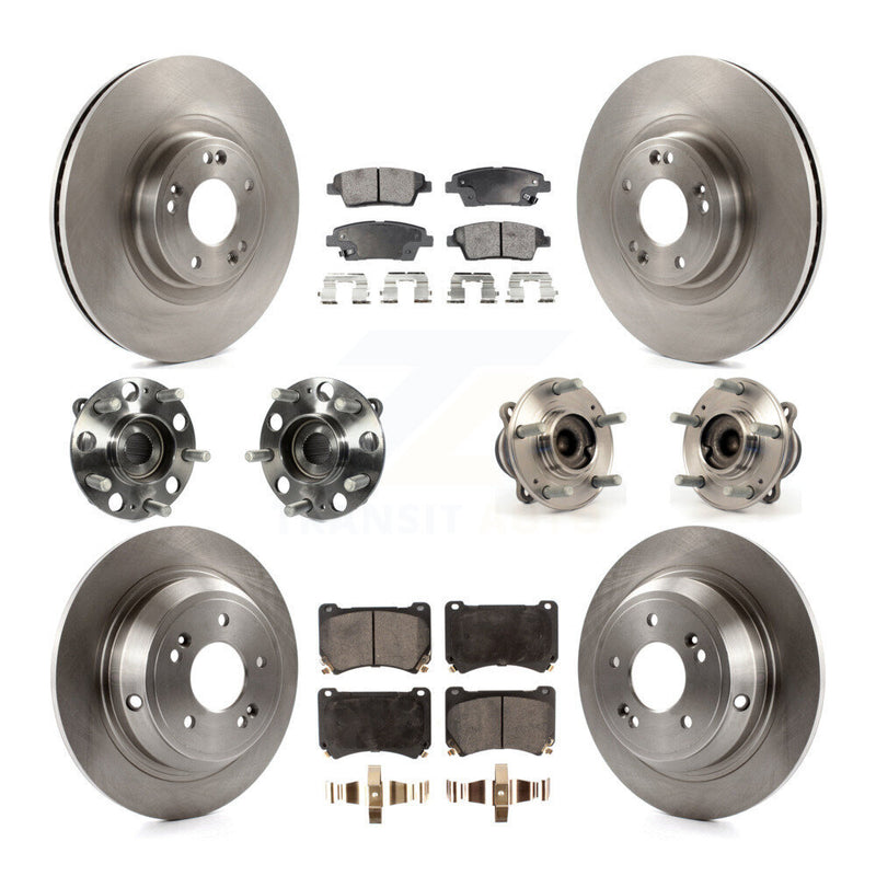 Transit Auto KBB-110417 Wheel Bearing and Hub Assembly for 2010-2014 Hyundai Genesis - Front and Rear product image