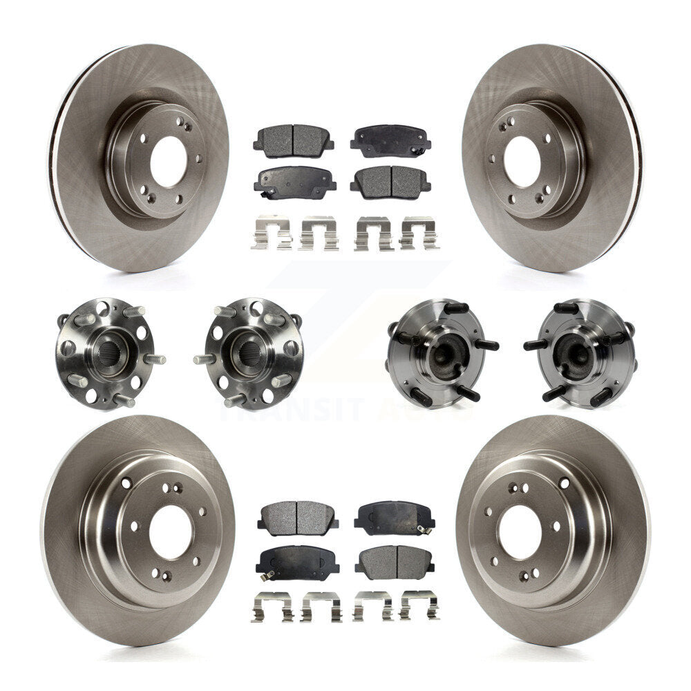 Transit Auto KBB-110419 Wheel Bearing and Hub Assembly for 2010-2016 Hyundai Genesis Coupe - Front and Rear product image