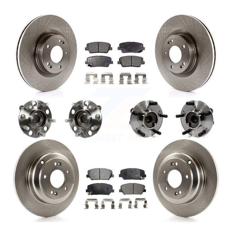 Transit Auto KBB-110419 Wheel Bearing and Hub Assembly for 2010-2016 Hyundai Genesis Coupe - Front and Rear product image