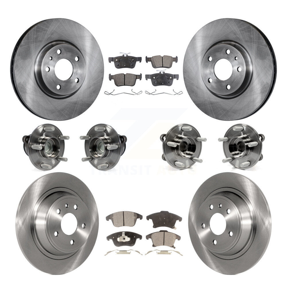 Transit Auto KBB-110429 Wheel Bearing and Hub Assembly for 2013-2020 Ford Fusion, Lincoln MKZ - Front and Rear product image