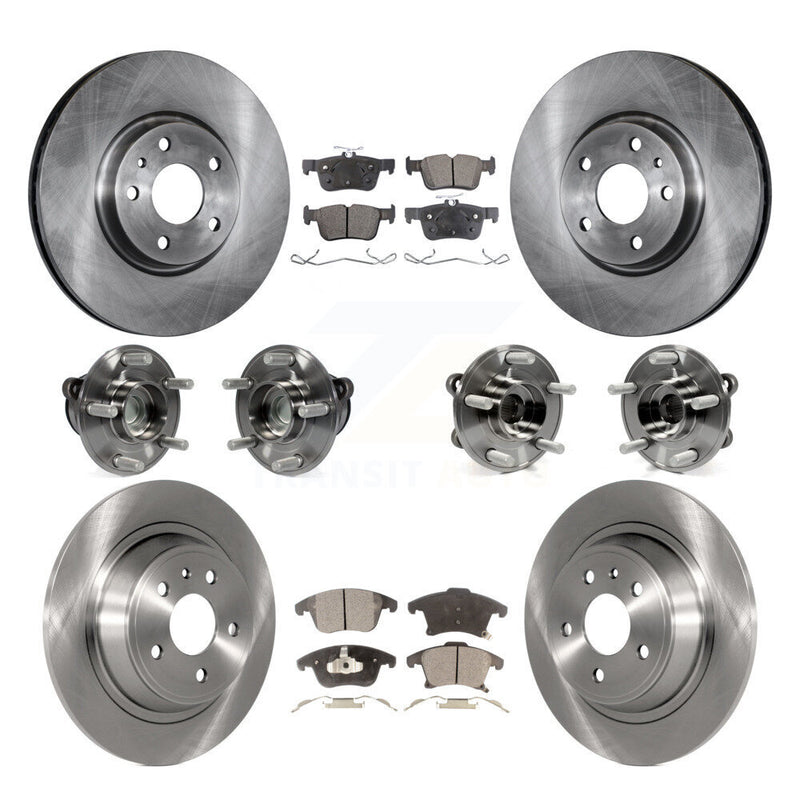 Transit Auto KBB-110429 Wheel Bearing and Hub Assembly for 2013-2020 Ford Fusion, Lincoln MKZ - Front and Rear product image