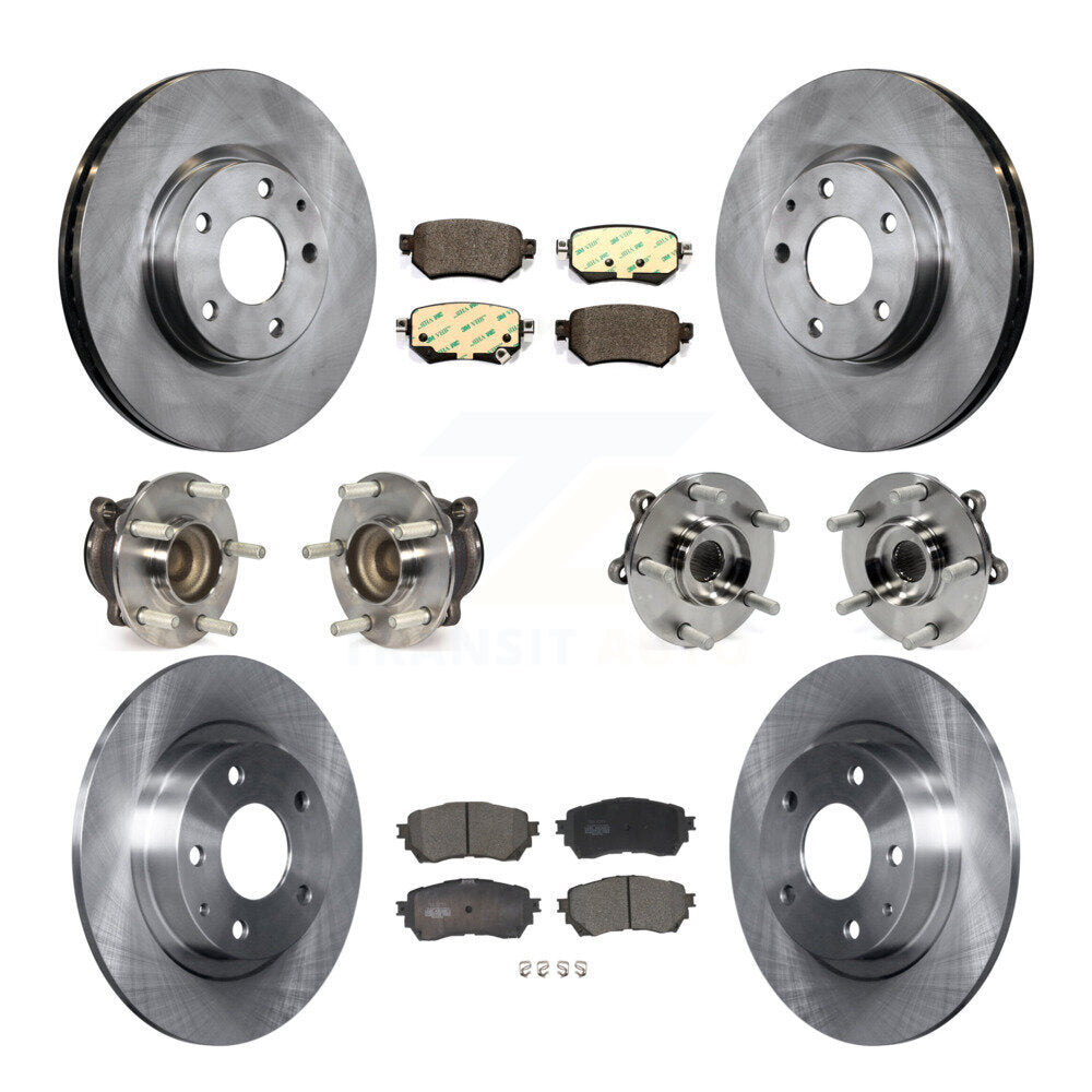 Transit Auto KBB-110441 Wheel Bearing and Hub Assembly for 2016-2018 Mazda 6 - Front and Rear product image
