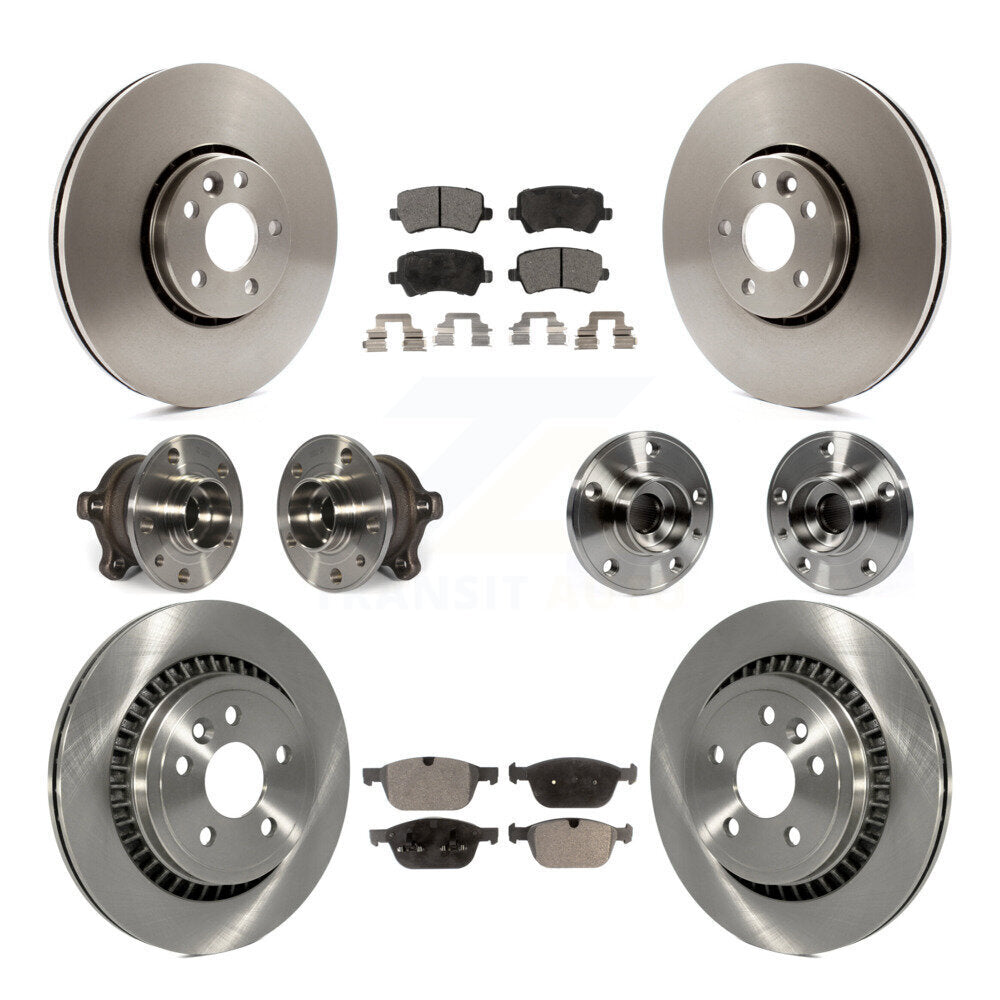 Transit Auto KBB-110443 Wheel Bearing and Hub Assembly for 2010-2015 Volvo XC60 - Front and Rear product image