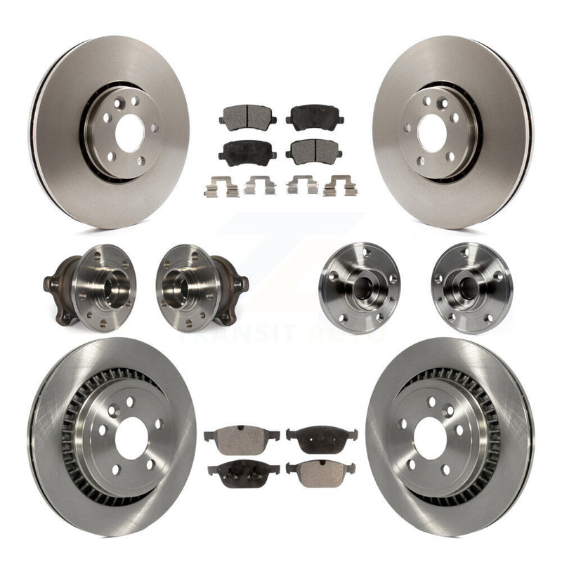 Transit Auto KBB-110443 Wheel Bearing and Hub Assembly for 2010-2015 Volvo XC60 - Front and Rear product image
