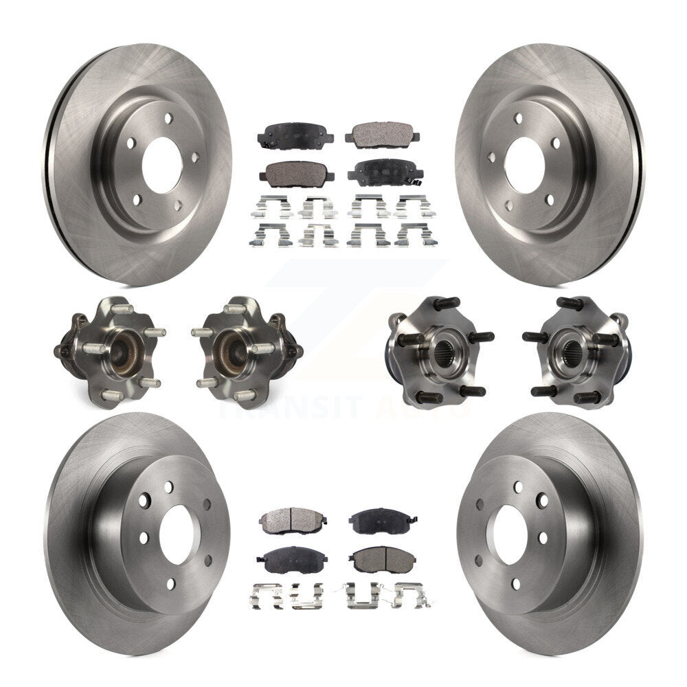 Transit Auto KBB-110444 Wheel Bearing and Hub Assembly for 2017-2019 Nissan Sentra - Front and Rear product image