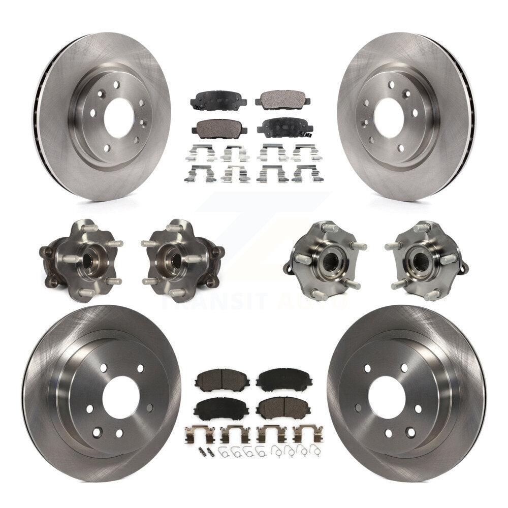 Transit Auto KBB-110451 Wheel Bearing and Hub Assembly for 2017-2022 Nissan Rogue Sport, Nissan Qashqai - Front and Rear product image