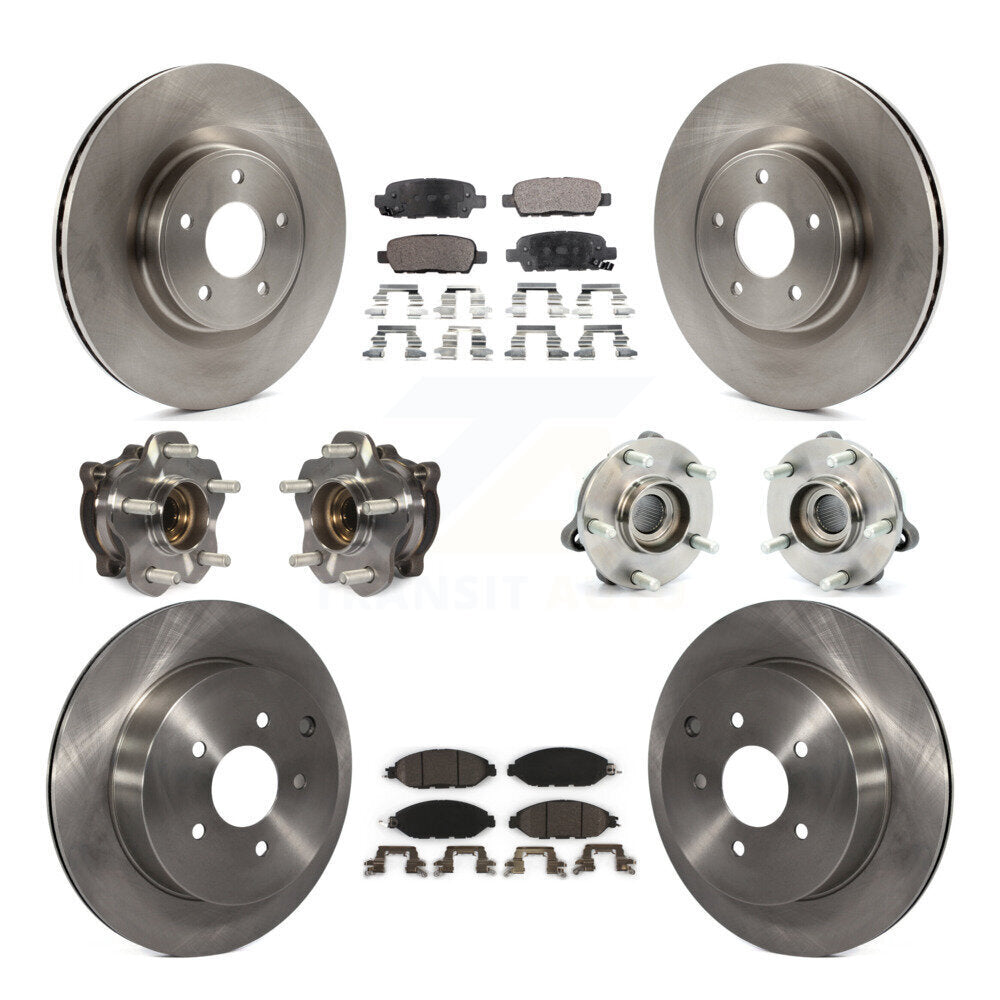 Transit Auto KBB-110457 Wheel Bearing and Hub Assembly for 2013-2020 Nissan Pathfinder, Nissan Murano, INFINITI QX60 & more - Front and Rear product image