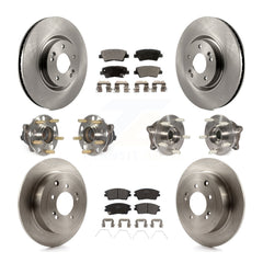 Transit Auto KBB-110465 Wheel Bearing and Hub Assembly for 2017-2022 Kia Sportage - Front and Rear product image
