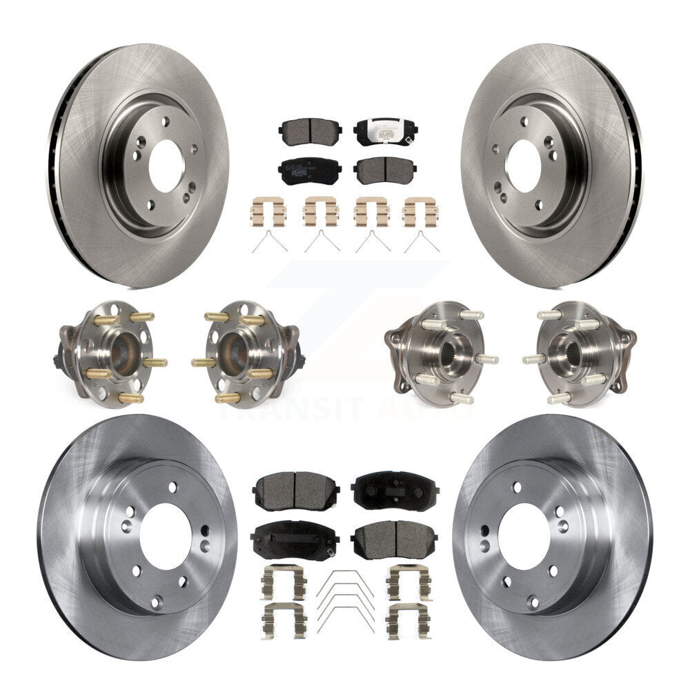 Transit Auto KBB-110466 Wheel Bearing and Hub Assembly for 2016-2019 Kia Optima - Front and Rear product image