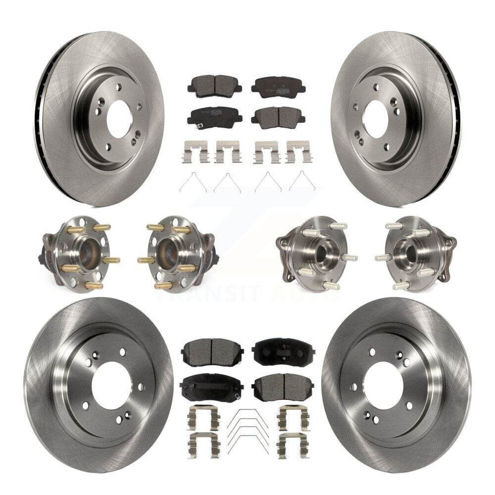 Transit Auto KBB-110468 Wheel Bearing and Hub Assembly for 2016-2019 Kia Optima - Front and Rear product image