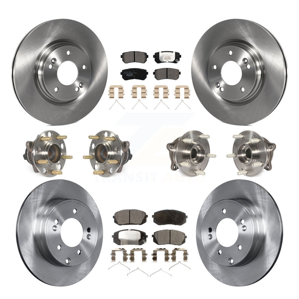 Transit Auto KBB-110471 Wheel Bearing and Hub Assembly for 2016-2019 Kia Optima - Front and Rear product image