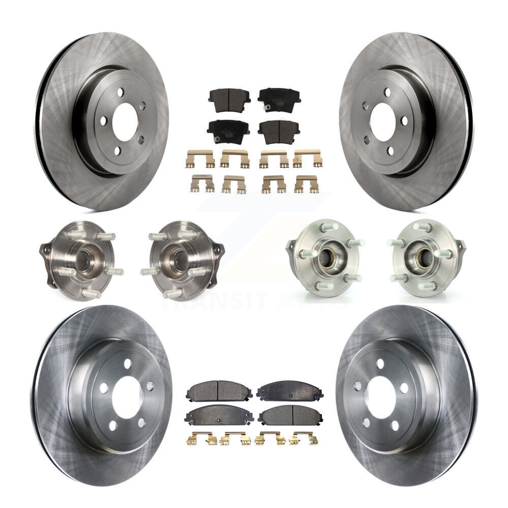 Transit Auto KBB-110475 Wheel Bearing and Hub Assembly for 2015-2023 Dodge Charger, Dodge Challenger, Chrysler 300 - Front and Rear product image