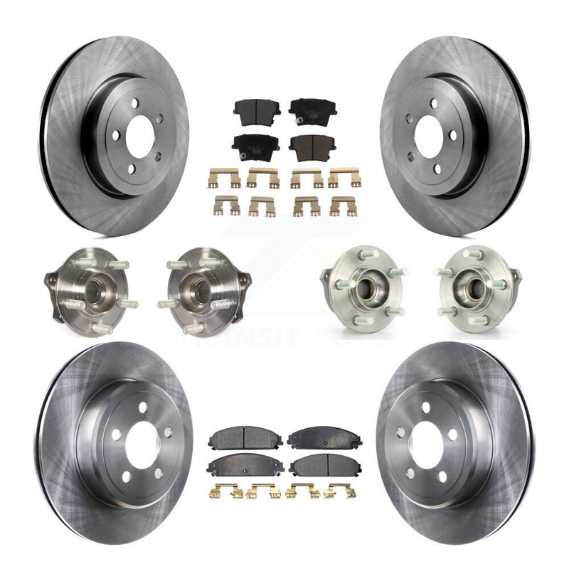 Transit Auto KBB-110475 Wheel Bearing and Hub Assembly for 2015-2023 Dodge Charger, Dodge Challenger, Chrysler 300 - Front and Rear product image