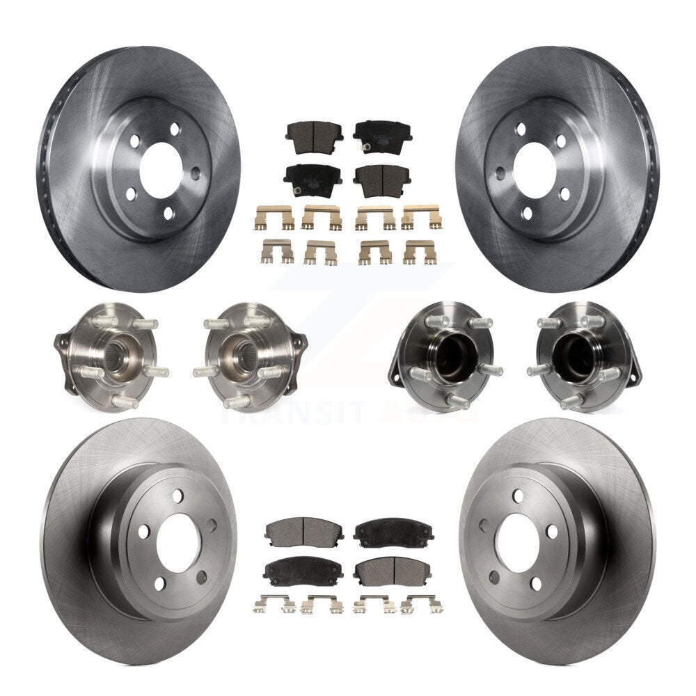 Transit Auto KBB-110477 Wheel Bearing and Hub Assembly for 2015-2023 Dodge Charger, Dodge Challenger, Chrysler 300 - Front and Rear product image