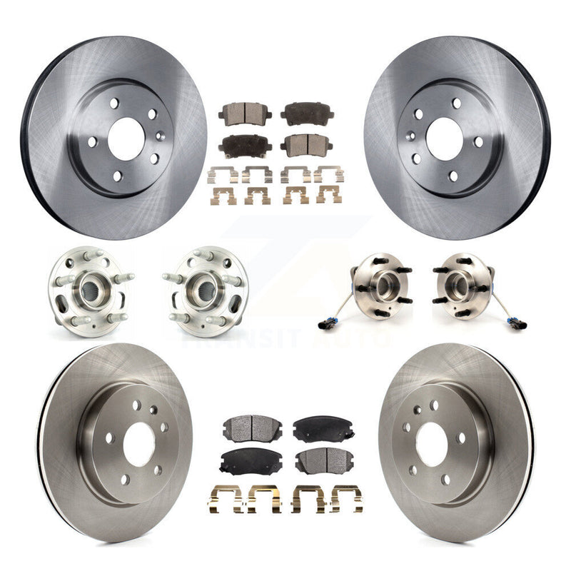 Transit Auto KBB-110490 Wheel Bearing and Hub Assembly for 2010 Buick Allure - Front and Rear product image