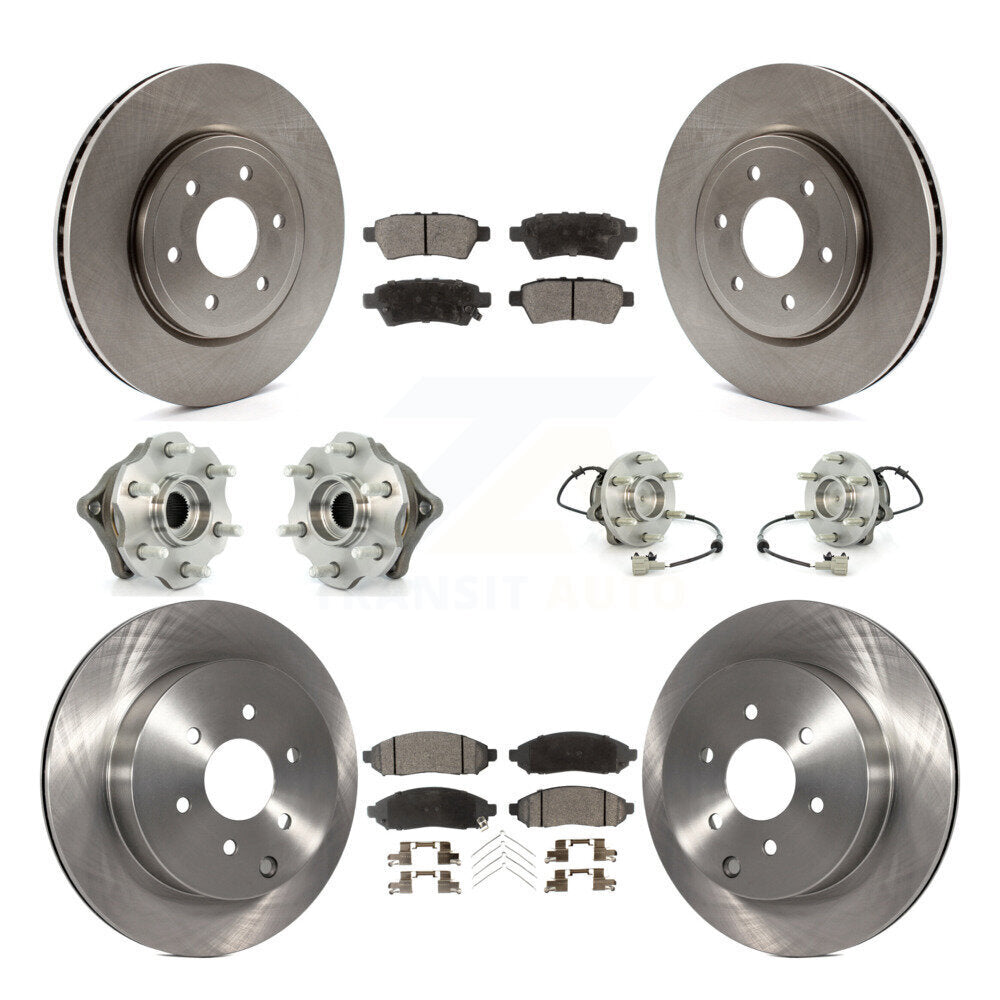 Transit Auto KBB-110491 Wheel Bearing and Hub Assembly for 2005-2012 Nissan Pathfinder - Front and Rear product image