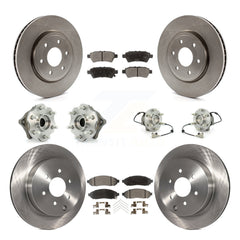 Transit Auto KBB-110491 Wheel Bearing and Hub Assembly for 2005-2012 Nissan Pathfinder - Front and Rear product image