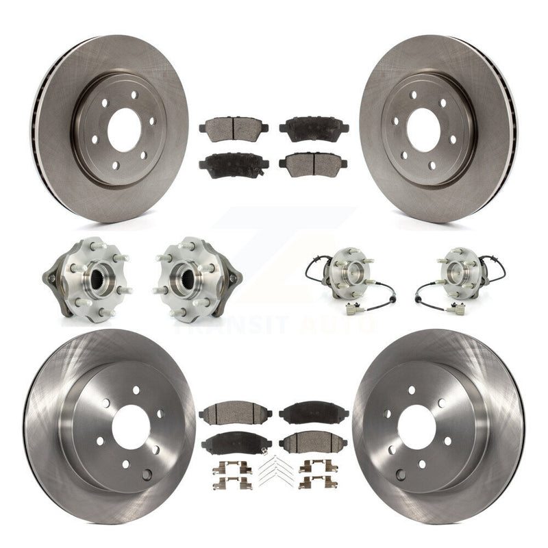 Transit Auto KBB-110491 Wheel Bearing and Hub Assembly for 2005-2012 Nissan Pathfinder - Front and Rear product image