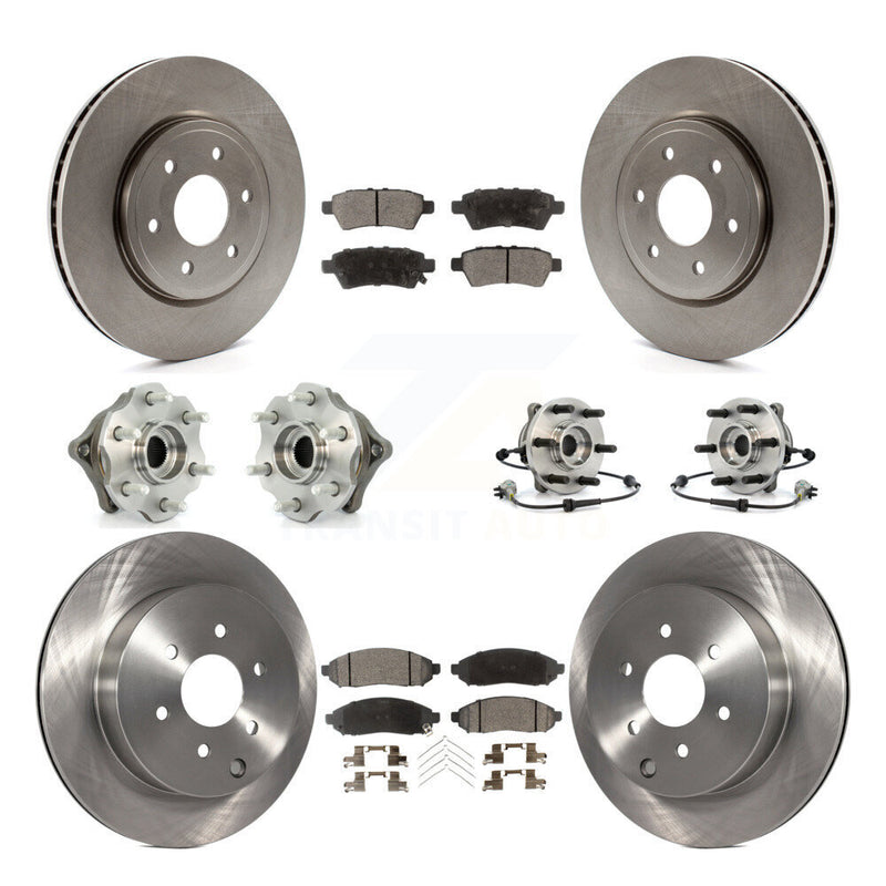 Transit Auto KBB-110493 Wheel Bearing and Hub Assembly for 2005-2012 Nissan Pathfinder - Front and Rear product image