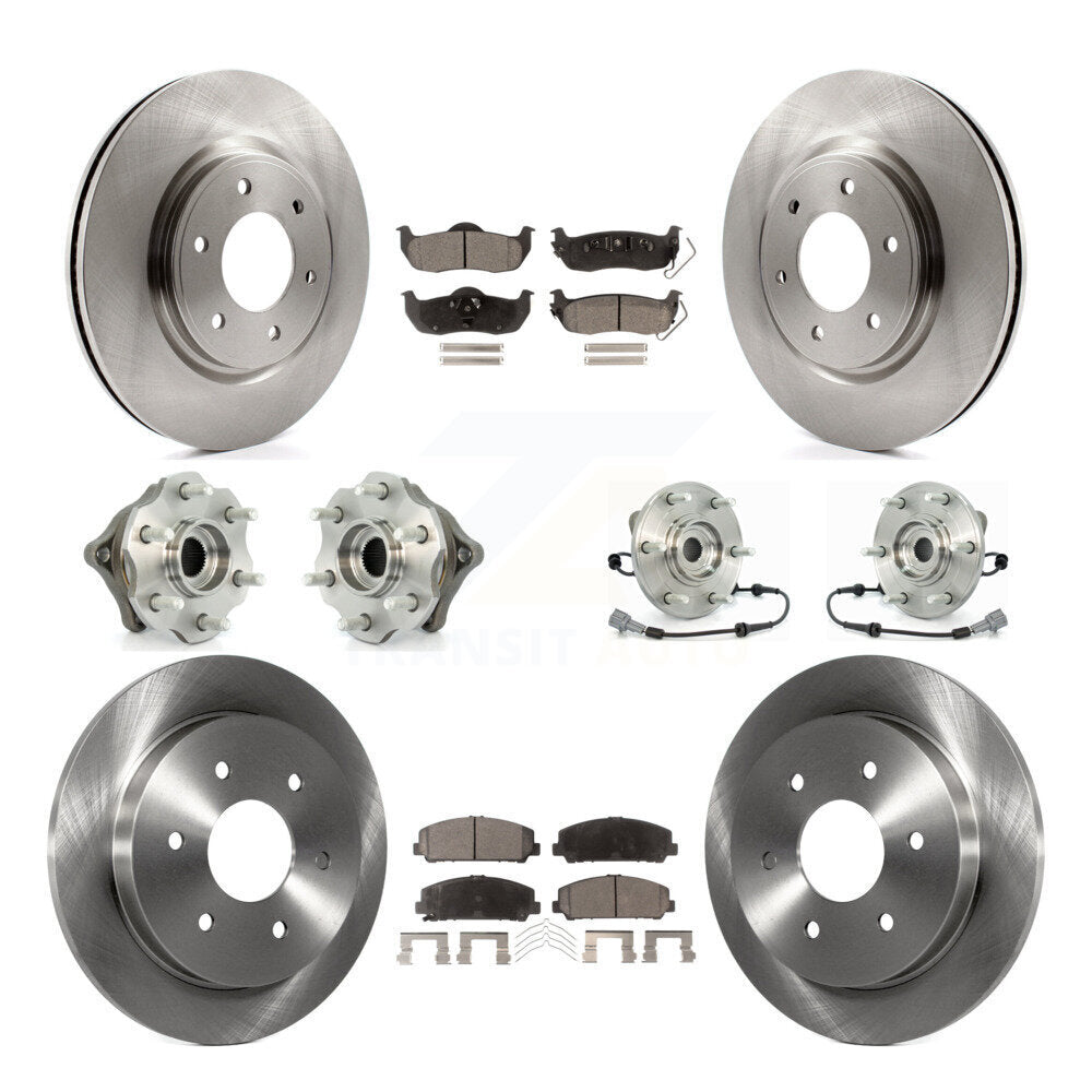 Transit Auto KBB-110496 Wheel Bearing and Hub Assembly for 2008 Nissan Armada - Front and Rear product image
