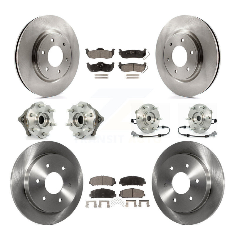 Transit Auto KBB-110496 Wheel Bearing and Hub Assembly for 2008 Nissan Armada - Front and Rear product image