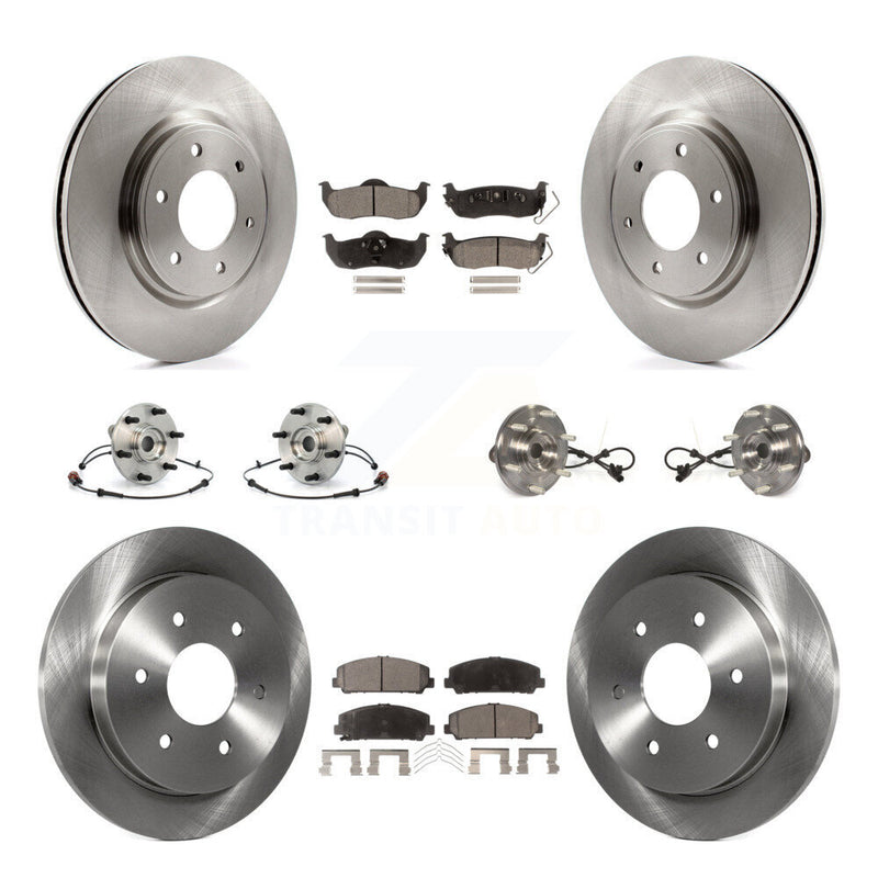 Transit Auto KBB-110504 Wheel Bearing and Hub Assembly for 2012-2015 Nissan Armada - Front and Rear product image