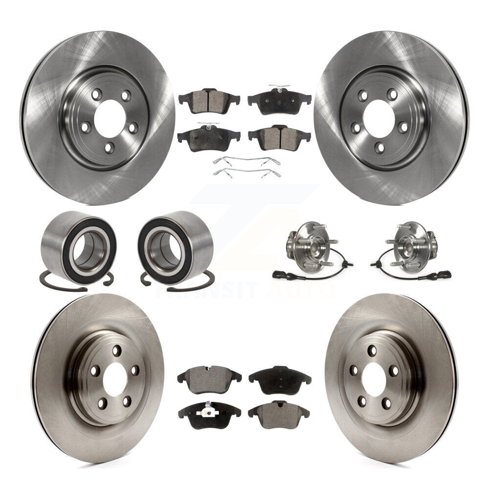 Transit Auto KBB-110536 Wheel Bearing and Hub Assembly for 2009-2013 Jaguar XF - Front and Rear product image