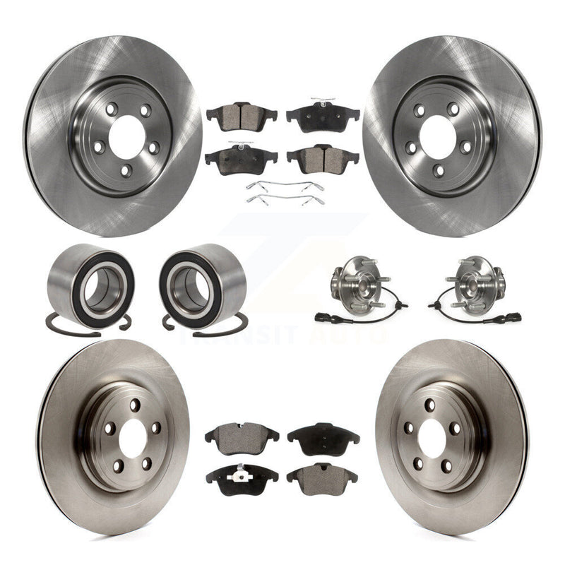 Transit Auto KBB-110536 Wheel Bearing and Hub Assembly for 2009-2013 Jaguar XF - Front and Rear product image