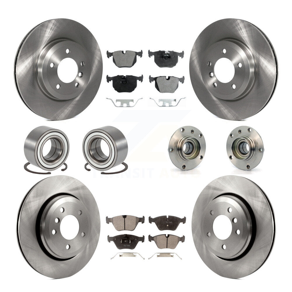 Transit Auto KBB-110538 Wheel Bearing and Hub Assembly for 2001-2005 BMW 330Ci, BMW 330i - Front and Rear product image