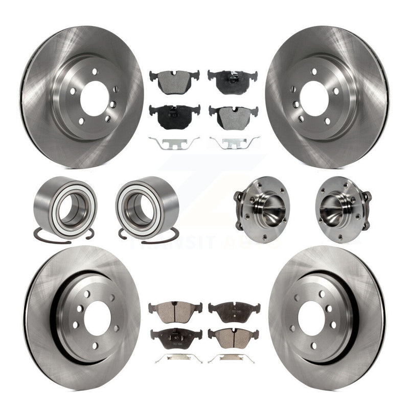 Transit Auto KBB-110539 Wheel Bearing and Hub Assembly for 2006 BMW 330Ci - Front and Rear product image