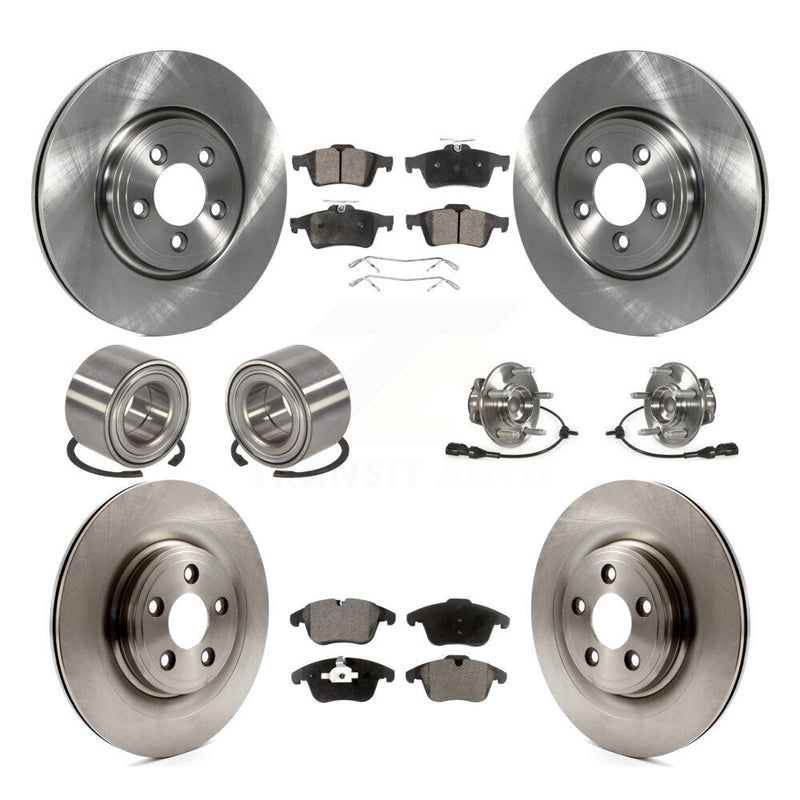 Transit Auto KBB-110549 Wheel Bearing and Hub Assembly for 2007-2009 Jaguar S-Type, Jaguar XJ8 - Front and Rear product image
