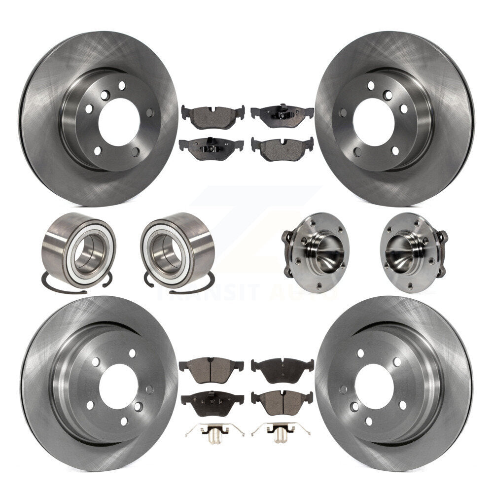 Transit Auto KBB-110550 Wheel Bearing and Hub Assembly for 2007 BMW 328i - Front and Rear product image