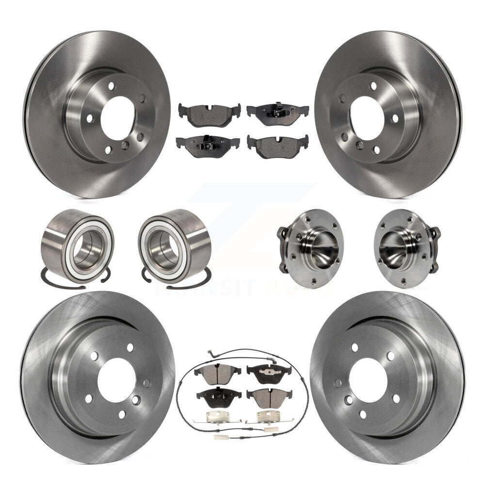 Transit Auto KBB-110554 Wheel Bearing and Hub Assembly for 2008-2012 BMW 328i - Front and Rear product image