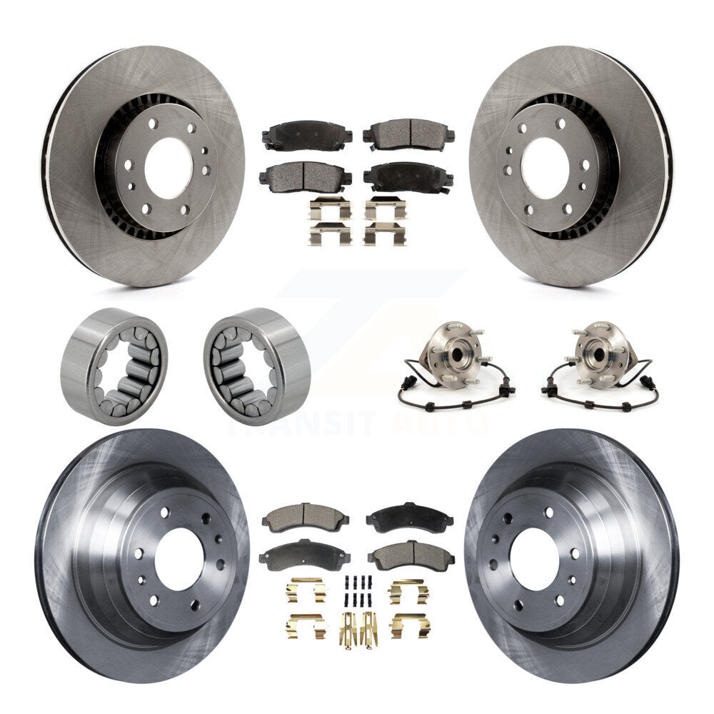 Transit Auto KBB-110561 Wheel Bearing and Hub Assembly for 2002-2006 Isuzu Ascender, GMC Envoy, Saab 9-7x & more - Front and Rear product image