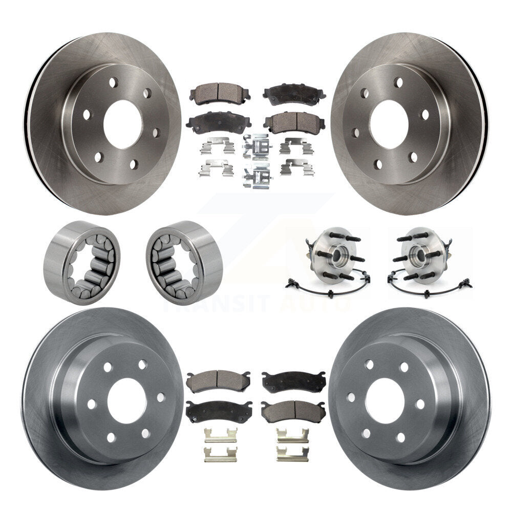 Transit Auto KBB-110566 Wheel Bearing and Hub Assembly for 1999-2000 Chevrolet Silverado 1500, GMC Sierra 1500 - Front and Rear product image