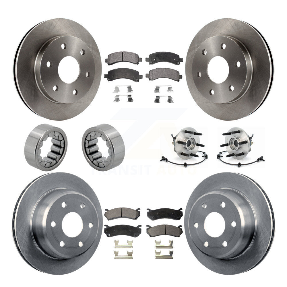 Transit Auto KBB-110570 Wheel Bearing and Hub Assembly for 2002-2008 Chevrolet Express 1500, GMC Savana 1500, Cadillac Escalade - Front and Rear product image