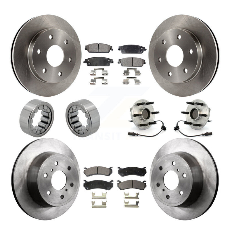 Transit Auto KBB-110586 Wheel Bearing and Hub Assembly for 2007 Chevrolet Silverado 1500 - Front and Rear product image