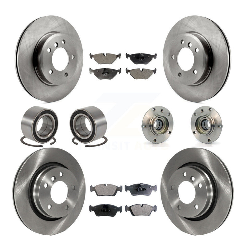Transit Auto KBB-110598 Wheel Bearing and Hub Assembly for 1998-2005 BMW 325Ci, BMW 325i, BMW 323Ci & more - Front and Rear product image