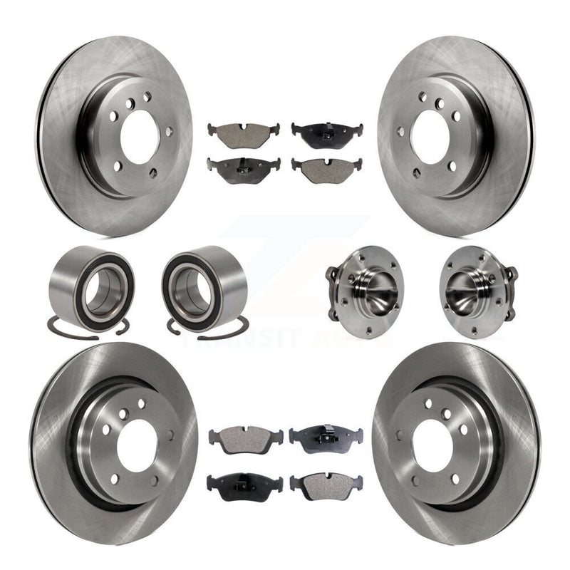 Transit Auto KBB-110599 Wheel Bearing and Hub Assembly for 2006 BMW 325Ci - Front and Rear product image