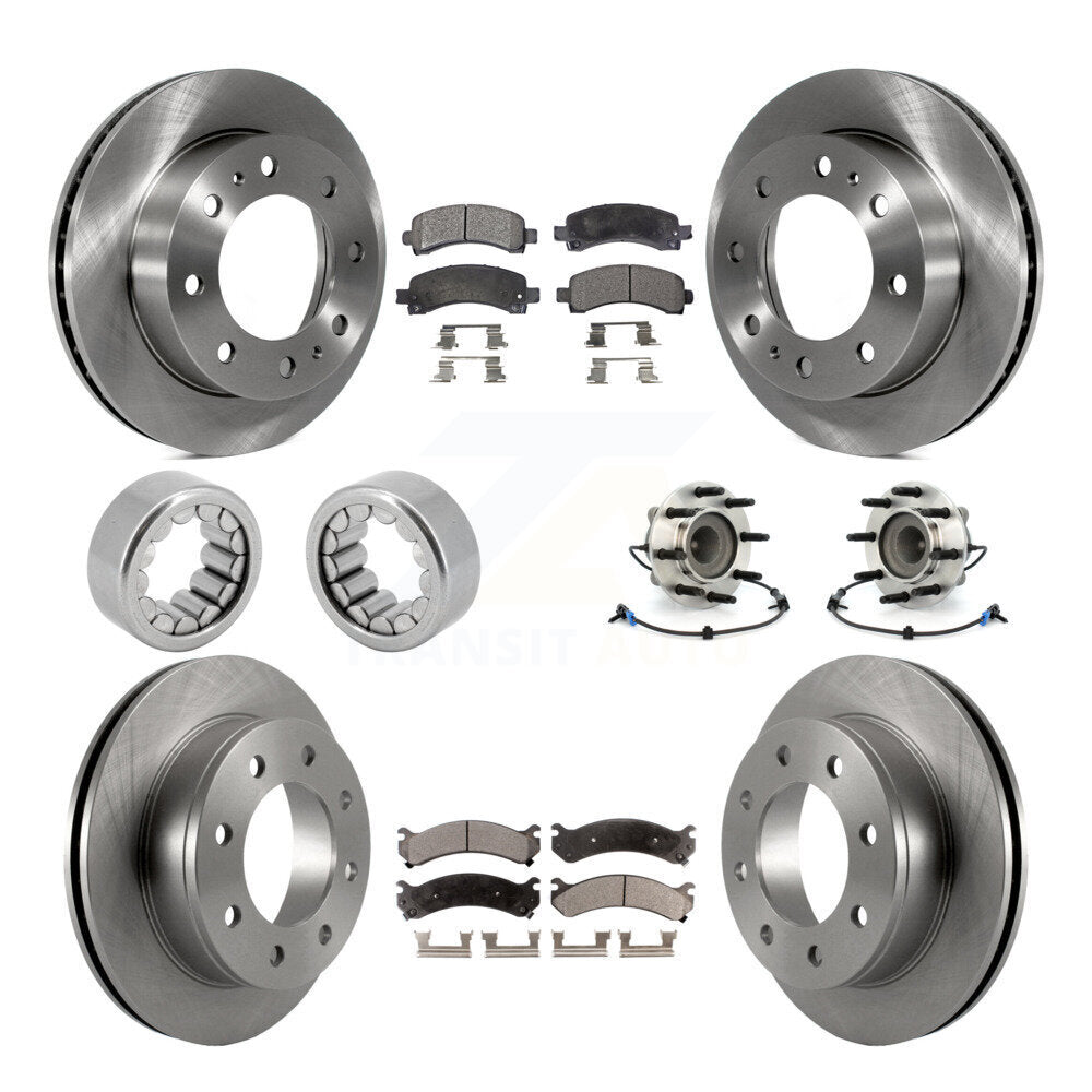 Transit Auto KBB-110694 Wheel Bearing and Hub Assembly for 2011-2016 Chevrolet Express 2500, GMC Savana 2500 - Front and Rear product image