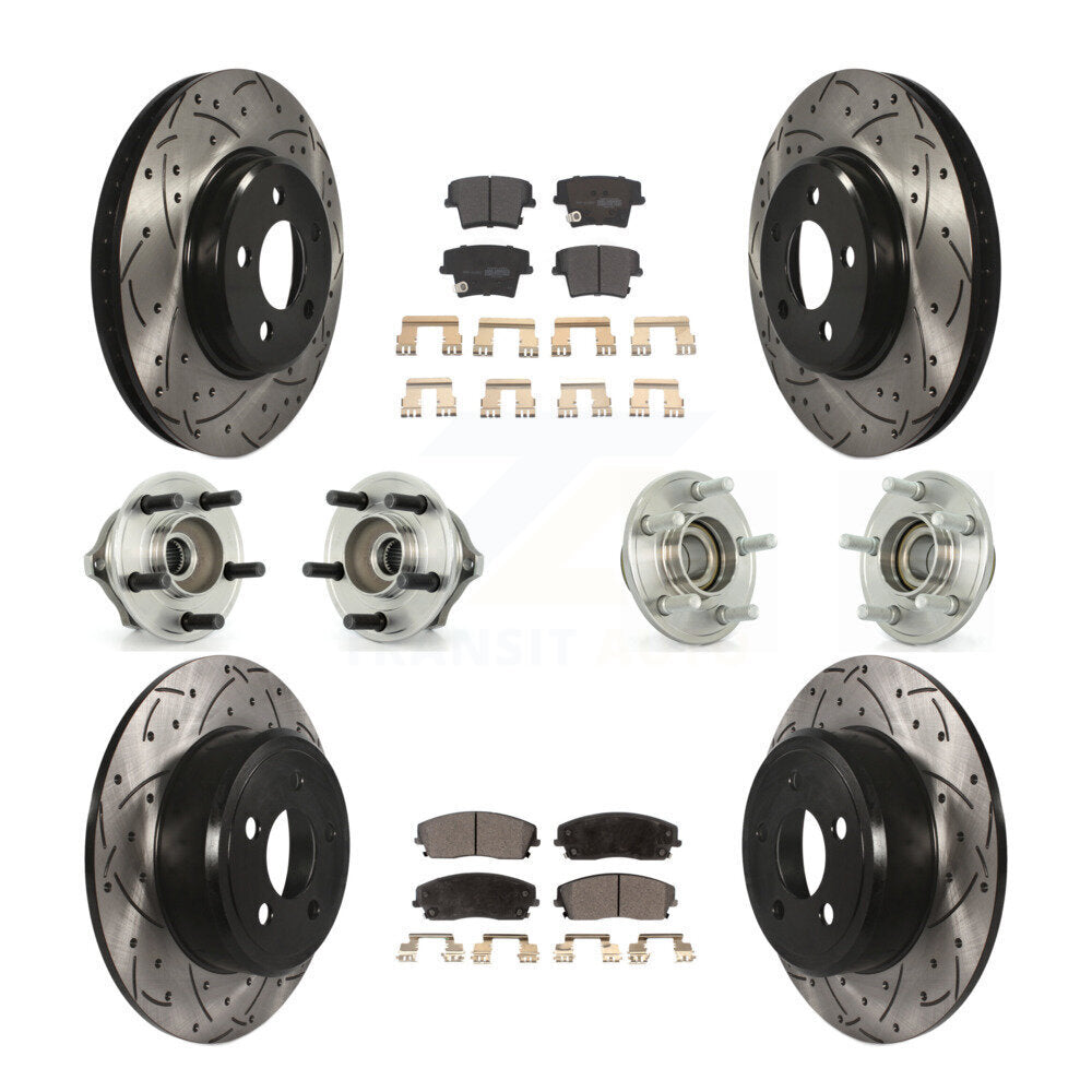 Transit Auto KBB-110746 Wheel Bearing and Hub Assembly for 2005-2009 Chrysler 300, Dodge Charger, Dodge Magnum - Front and Rear product image